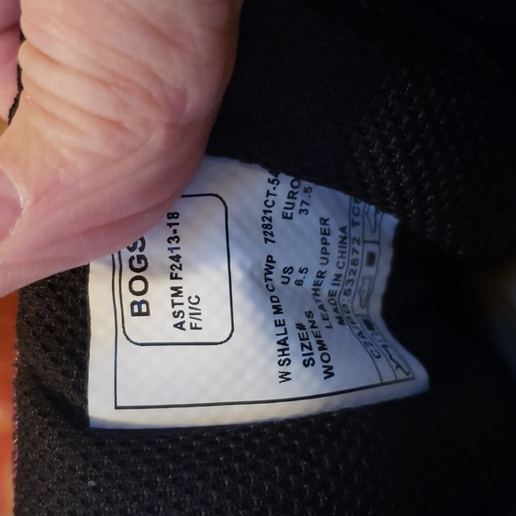 NWT- Bogs ‘Shale Mid CT WP’ Waterproof Hiking Boot - Picture 10 of 10